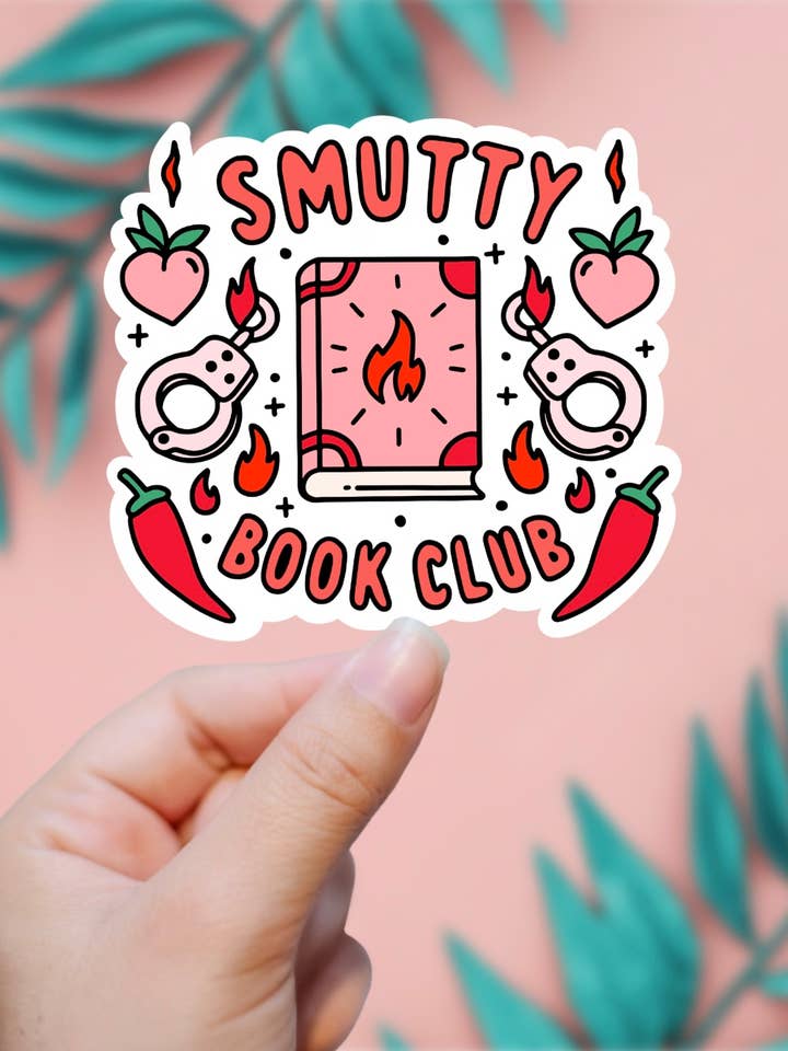 Smutty Book Club Sticker for wholesale by EnchantingSunshine