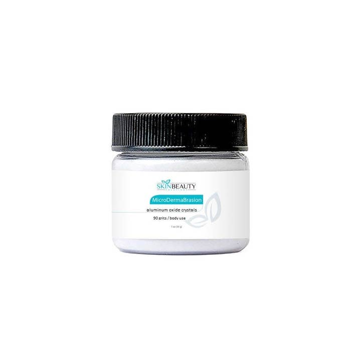 Skin Beauty Solutions – wholesale Body scrub/exfoliant – Pure Microdermabrasion Crystals for Body - 90 Grit Exfoliant for Skin Polishing