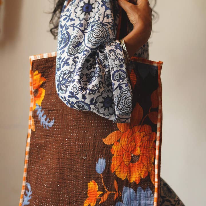 Annahmol - Wholesale Tote Bag - Women's - Vintage Textile one of a kind Cotton Totes14