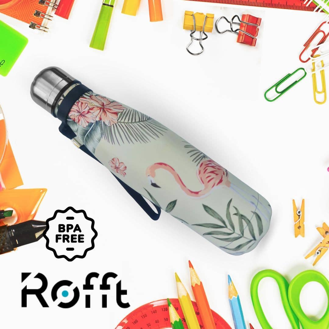 ROFFT USA LLC - Wholesale Water Bottle - 20 oz Insulated Water Bottle - Leak Proof, Stainless Steel, Thermo Bottle for Hot and Cold Drinks, Double Wall Insulation, Portable Water Flask for Travel, Outdoor31