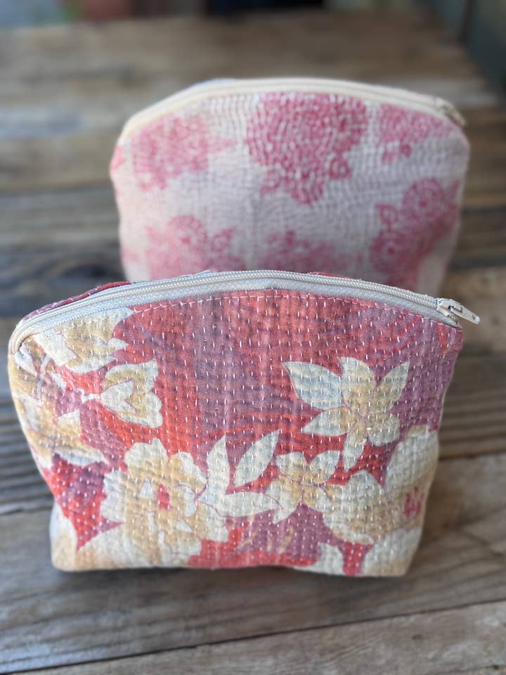 The Retreat Makeup Zip Travel Bag for wholesale by Belle's Nest