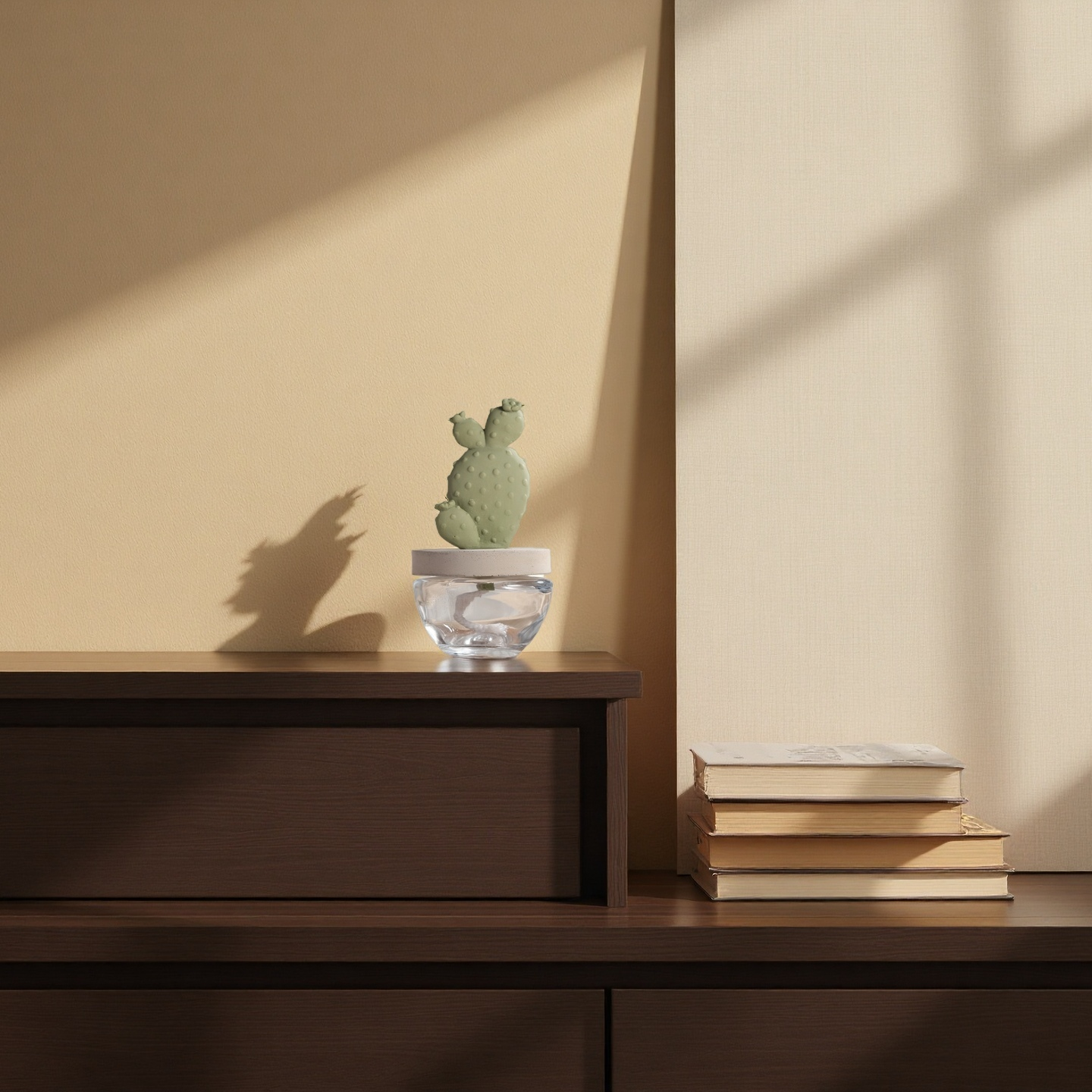 Pretty Valley Home - Vente Diffuseur à tiges - Coffret Cadeau Diffuseur Céramique Cactus - 100ml/3.38fl oz pour Décoration11