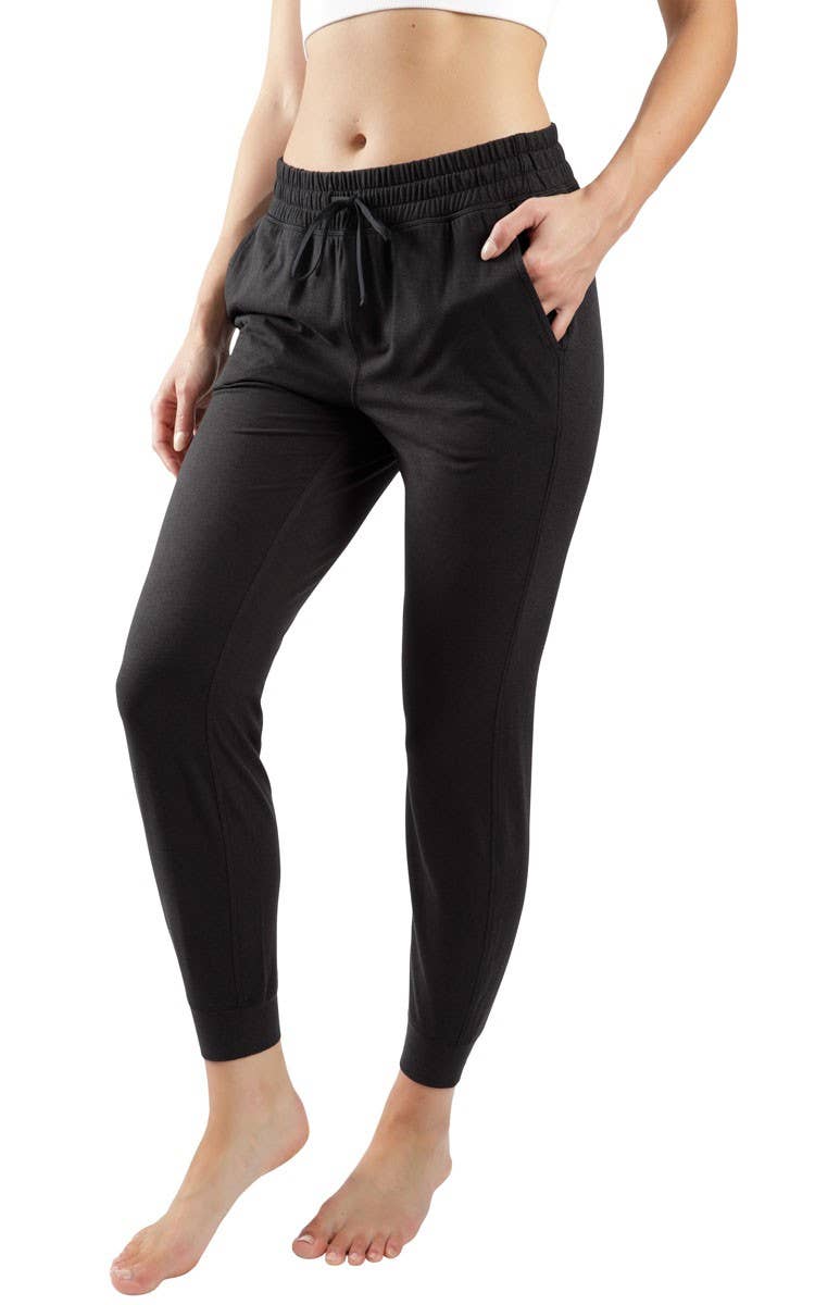 90 Degree by Reflex & Yogalicious - Wholesale Athletic Sweatpants/Joggers - Women's - Women's SLIM ANKLE JOGGER W/ SIDE POCKETS2