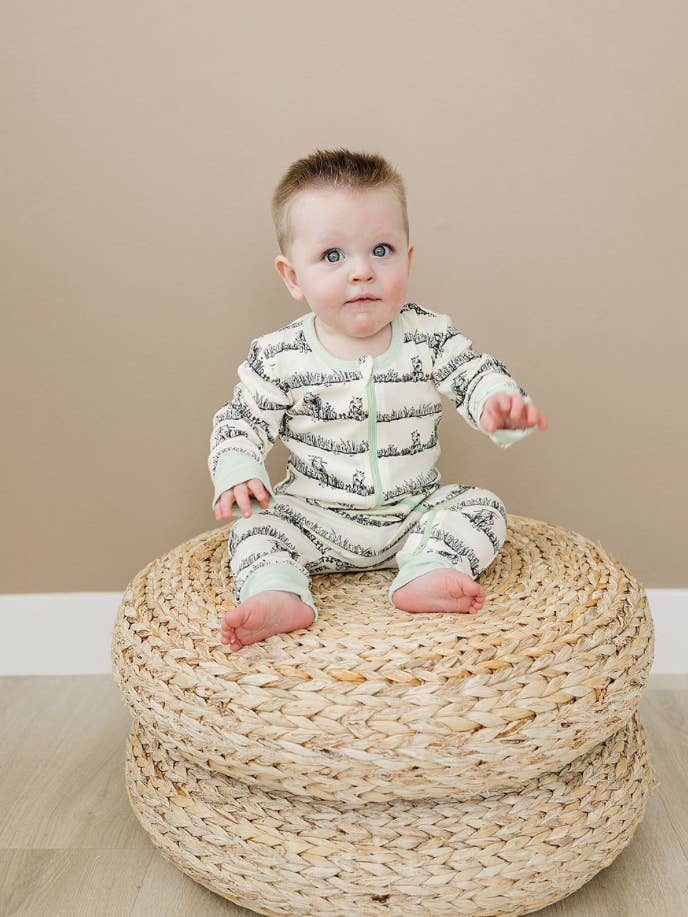 Cat & Dogma - Wholesale Jumpsuit - Baby - Organic Cotton Zippy - Billie & Kid
