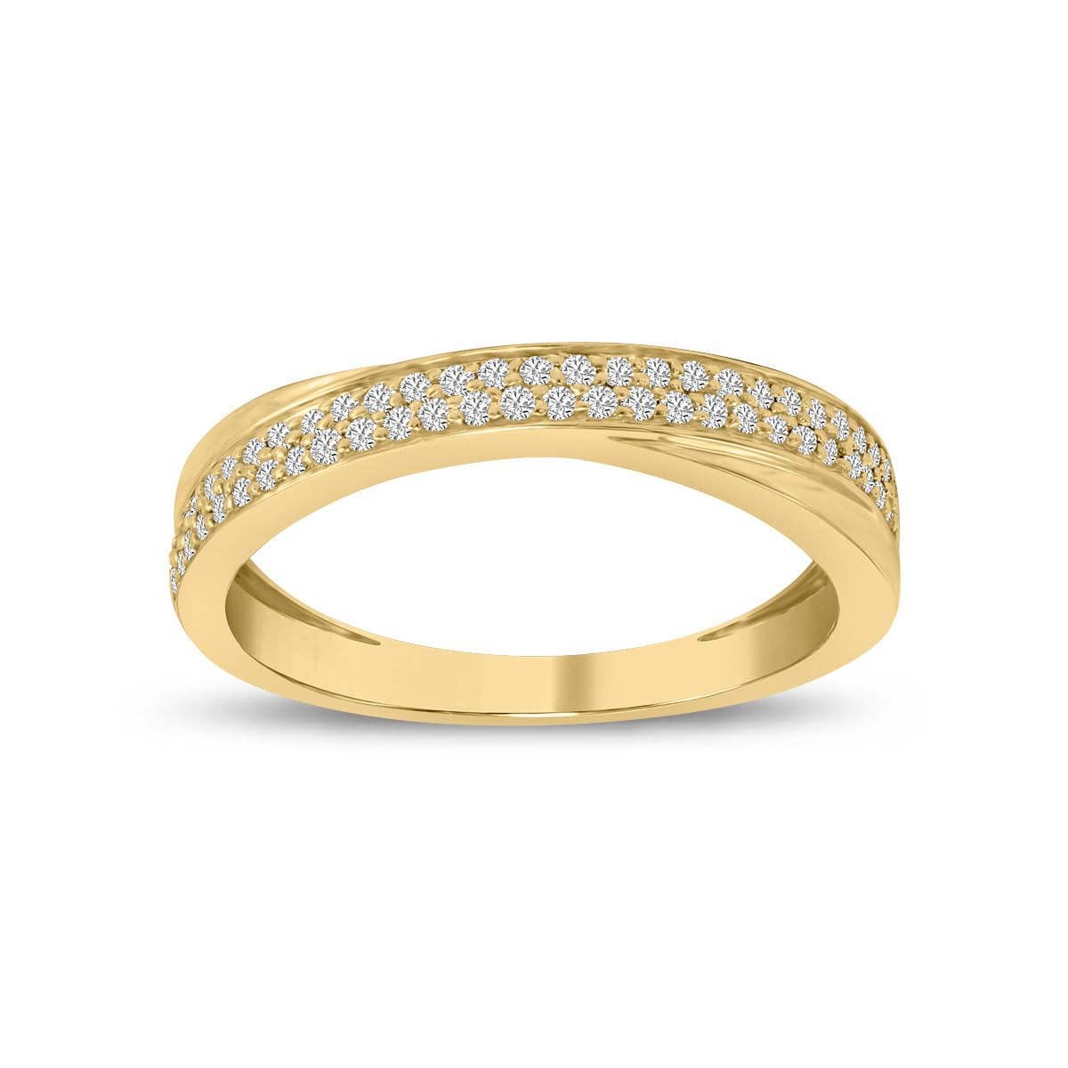 TimeLe$$ Classics – Anel de casamento por atacado – Aliança de casamento de diamante 0.25 CTTW para mulher em ouro 14K1