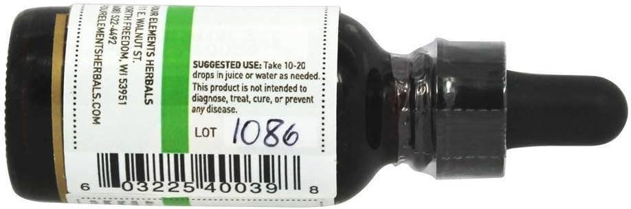 Four Elements Organic Herbals - Wholesale Tincture - Teasel Combo Tincture Blend - 1 oz3