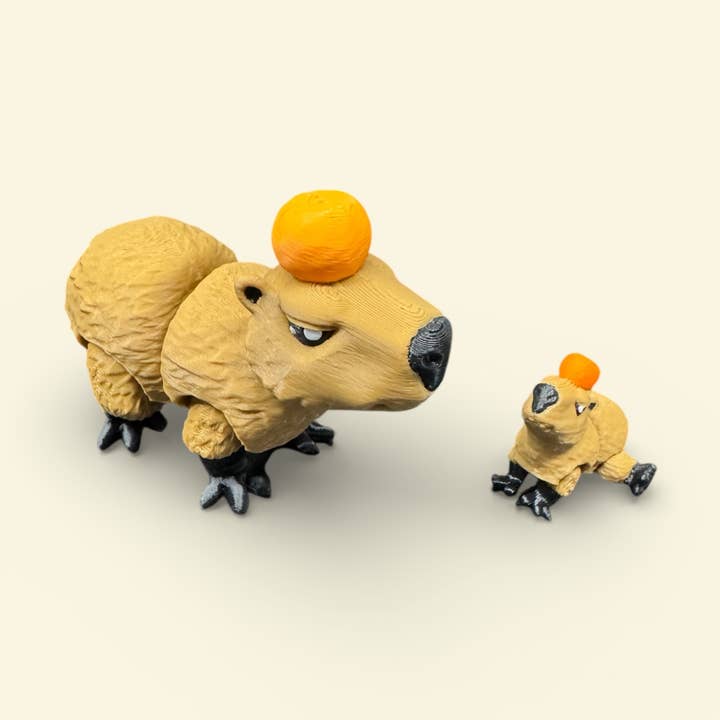 Capybara - Articulated | Small or Micro for wholesale by Plasonite