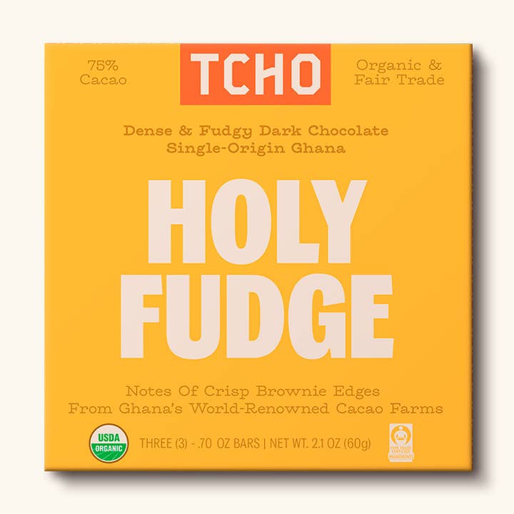 Holy Fudge for wholesale by TCHO