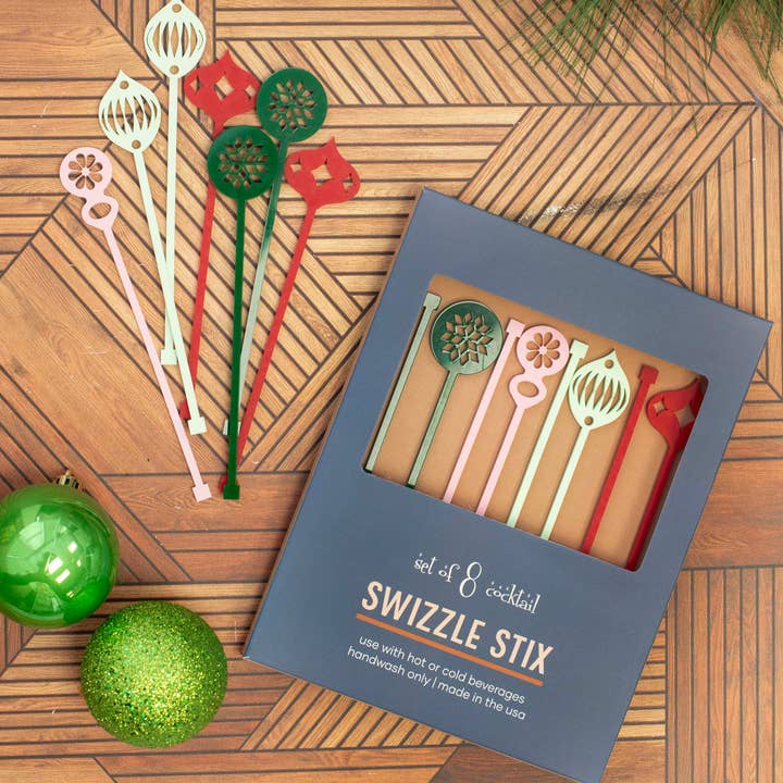 Mod Lounge Paper Company – wholesale Drinkomrörare – Julprydnad Dryckesrör Julbarutrustning2