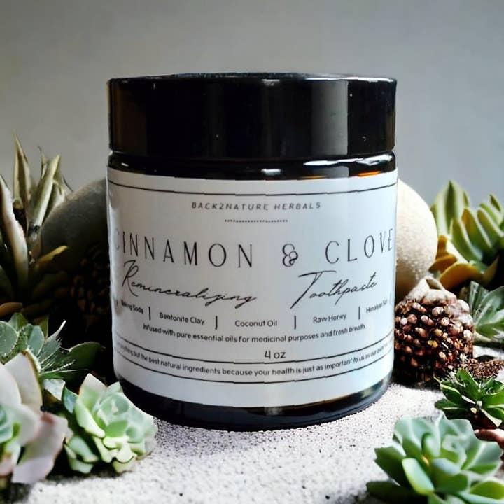 Back2Nature Herbals - Wholesale Toothpaste - Bentonite Clay Re-Mineralizing Toothpaste