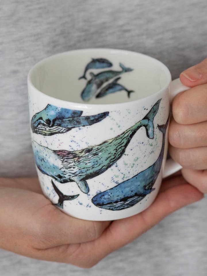 Whale Bone China mok voor wholesale door Dollyhotdogs