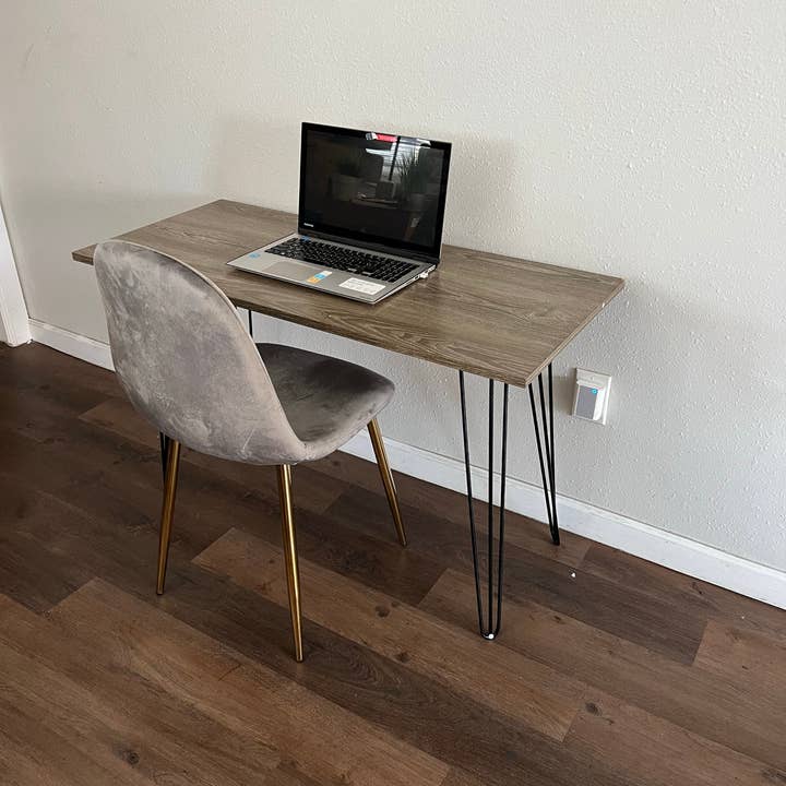 Pozbee - Wholesale Console table - Wood Writing Desk 43", Retail Store Display Table5