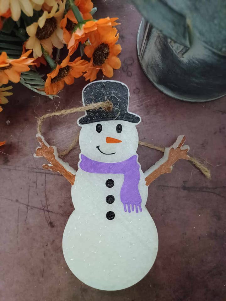 Snowman Freshie for wholesale by Southern Scents Fragrances, Inc.