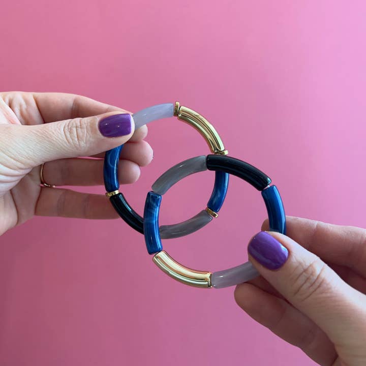 Kit DIY bijou : Bracelet jonc Jean pour la vente par Mamie dans les orties