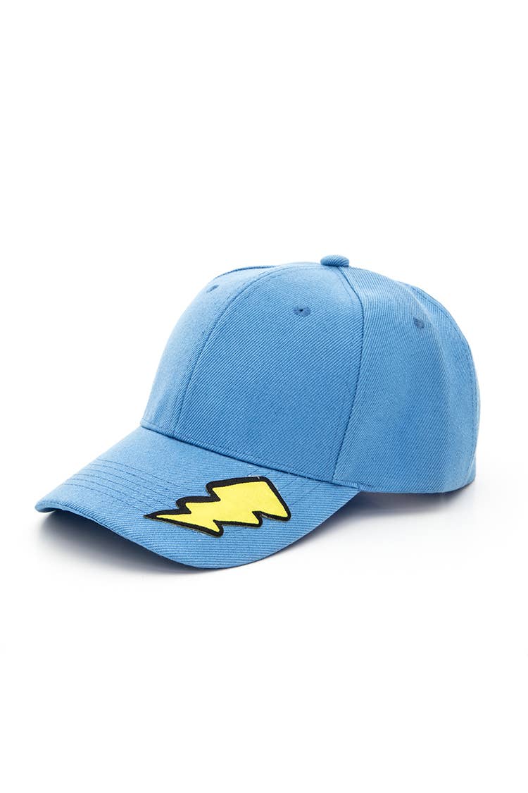 Artini Accessories - Wholesale Baseball Cap - Unisex - Lightning Bolt Team Color Baseball Cap0