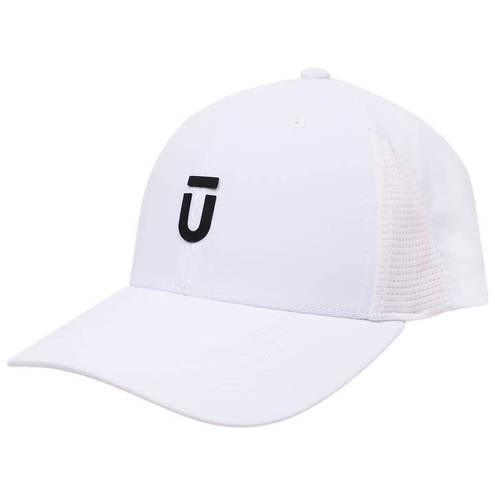 FŪL Men’s Stretch Performance Cap with Mesh Inset and Raised Rubber Logo for wholesale by Concept One