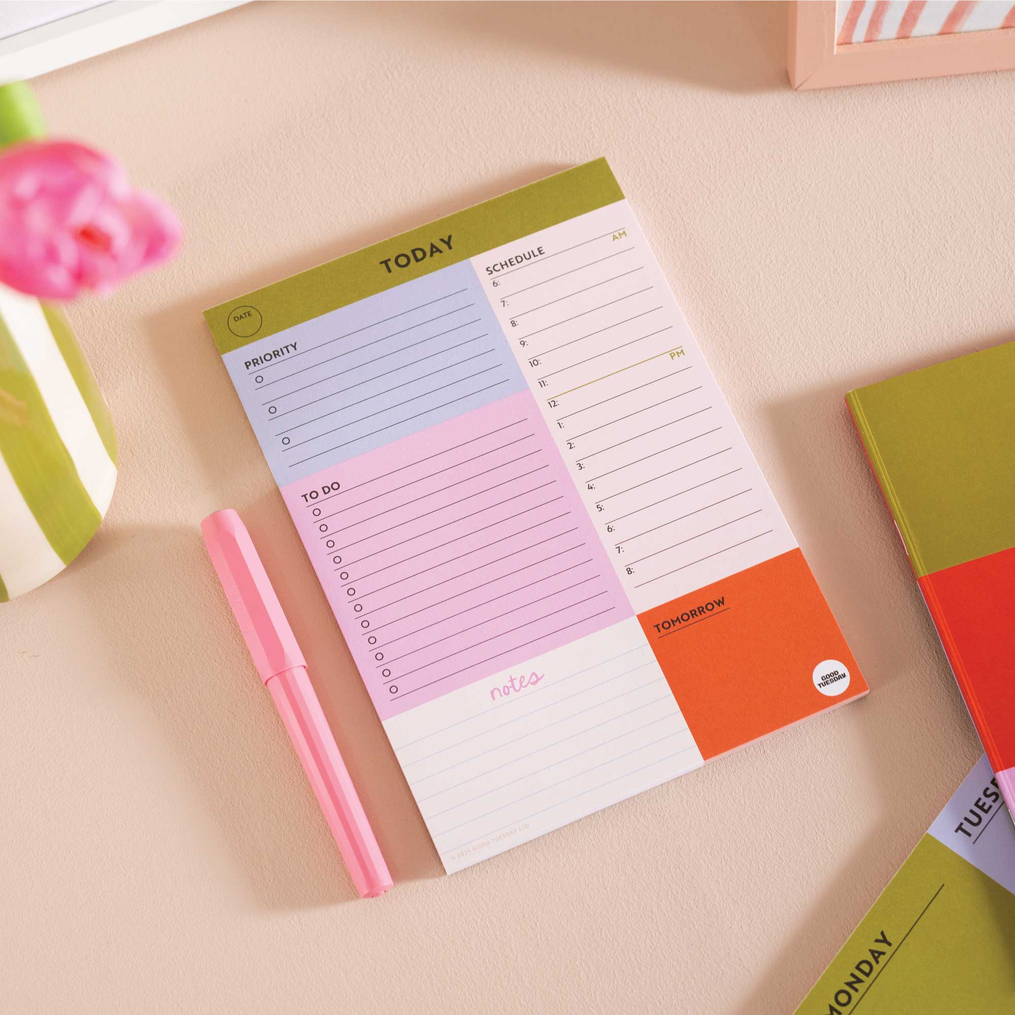 Good Tuesday - Wholesale Planner - A5 Daily Planner Pad | Block My Life2