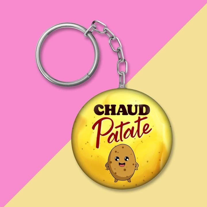 Nøglering - Hot potato for engroshandel hos Génération Souvenirs