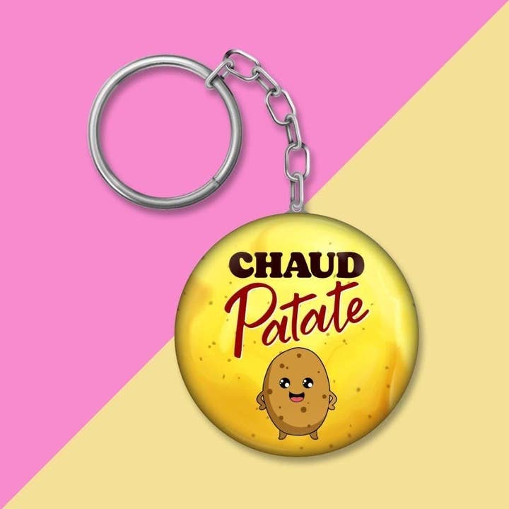 Schlüsselanhänger - Hot Potato für den Großhandel von Génération Souvenirs