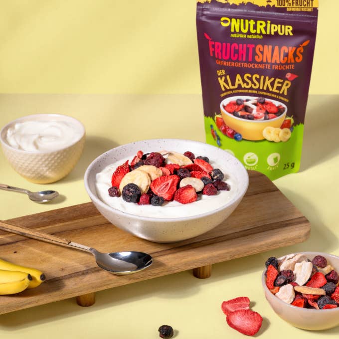 NutriPur - Wholesale Dried/Dehydrated Fruit - Freeze-dried fruits The classic, 25g1