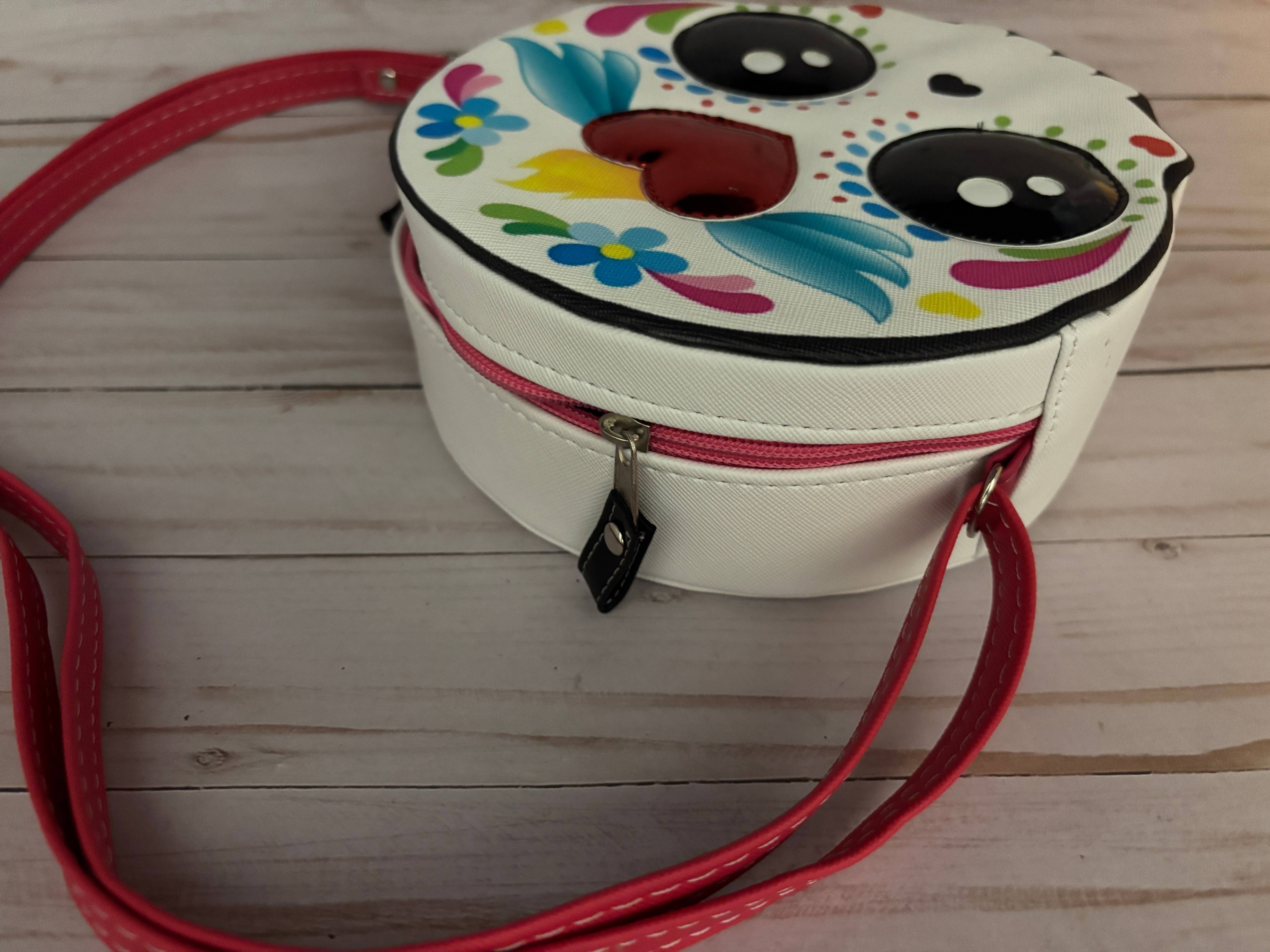 Viva Greetings - Wholesale Crossbody Bag - Women's - Day of the Dead Sugar Skull Bag Kawaii Crossbody Purse2