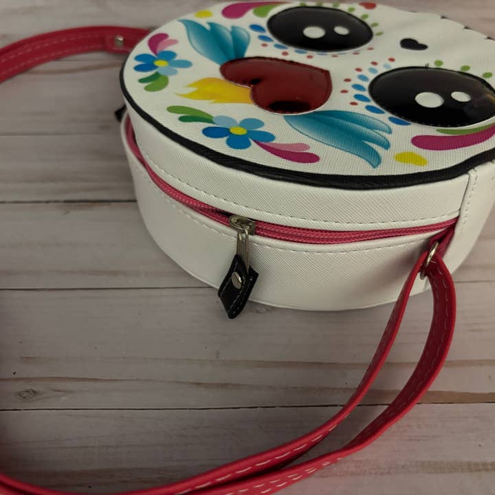 Viva Greetings - Wholesale Crossbody Bag - Women's - Day of the Dead Sugar Skull Bag Kawaii Crossbody Purse2