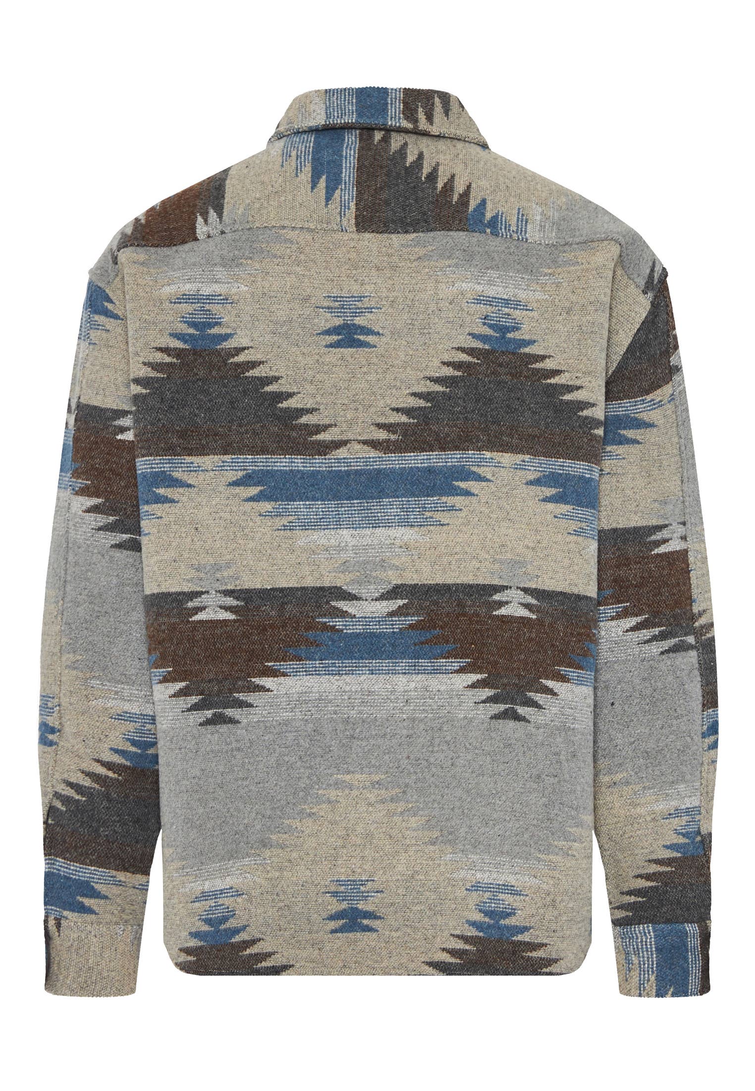 GRÅ Herreskjorte til fritid [FBM012-060-05] for engroshandel på Faire1