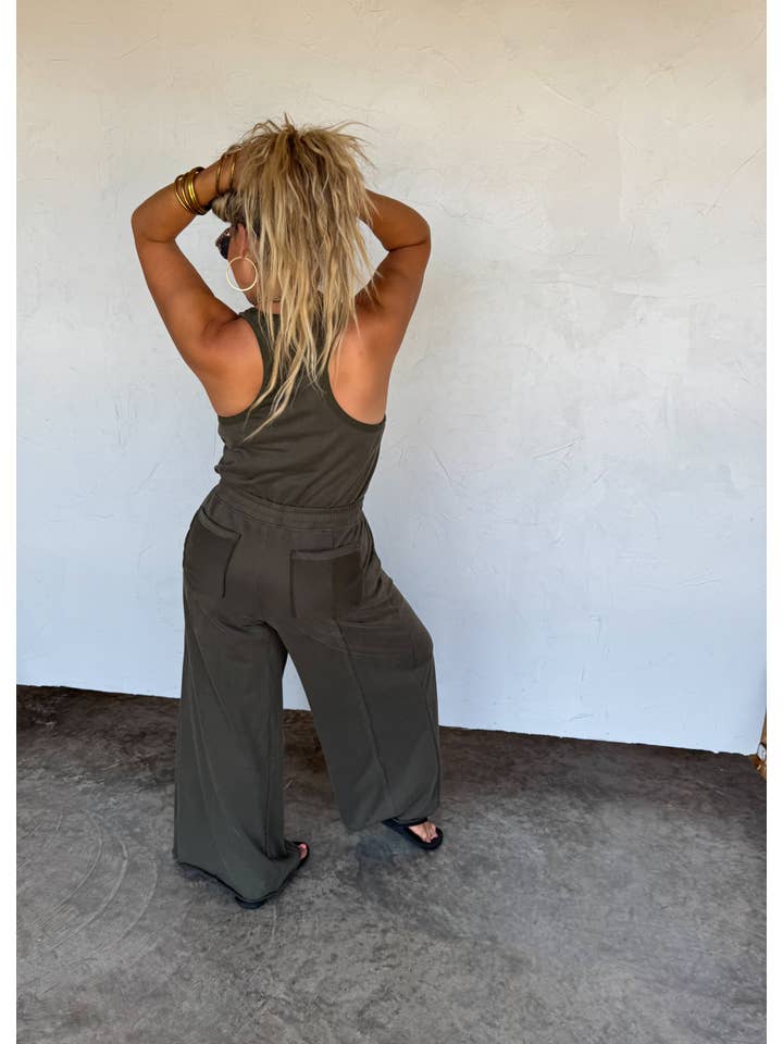 BLAKELEY - Wholesale Jumpsuit - Women's - JET SET TERRY JUMPER7