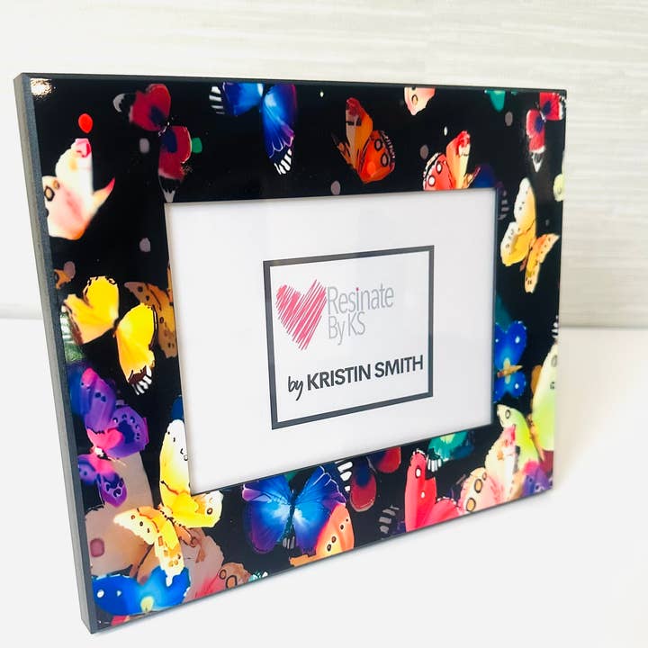 Resinate By KS / by KRISTIN SMITH - Wholesale Picture Frame - Butterfly Photo Picture Frame Â