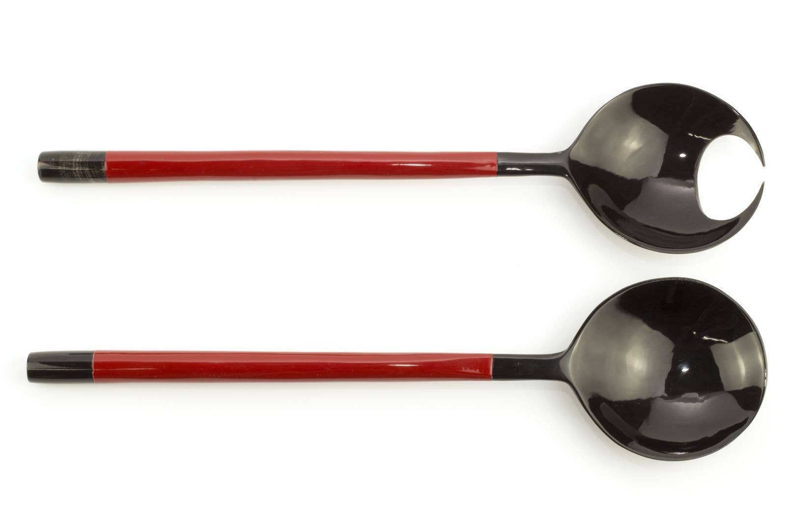 Red Runder Esslöffel in Krabbenklauen-Form mit rotem Lack für den Großhandel auf Faire1