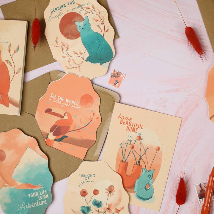 I am Roxanne - Wholesale Good Luck Card - Lucky Magic Cat Card | Good Luck Cards | Magic Cat Card5