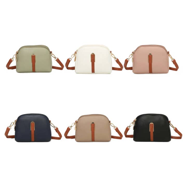 Superbia – wholesale Crossbody bag – Women's – Superbia Small Two-Zippers Shoulder Bag Cross Body Bag-93231