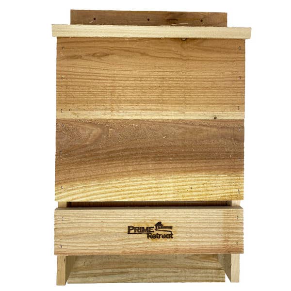 Triple-Celled Cedar Bat House for 200 Bats by Prime Retreat for wholesale by BestNest Inc