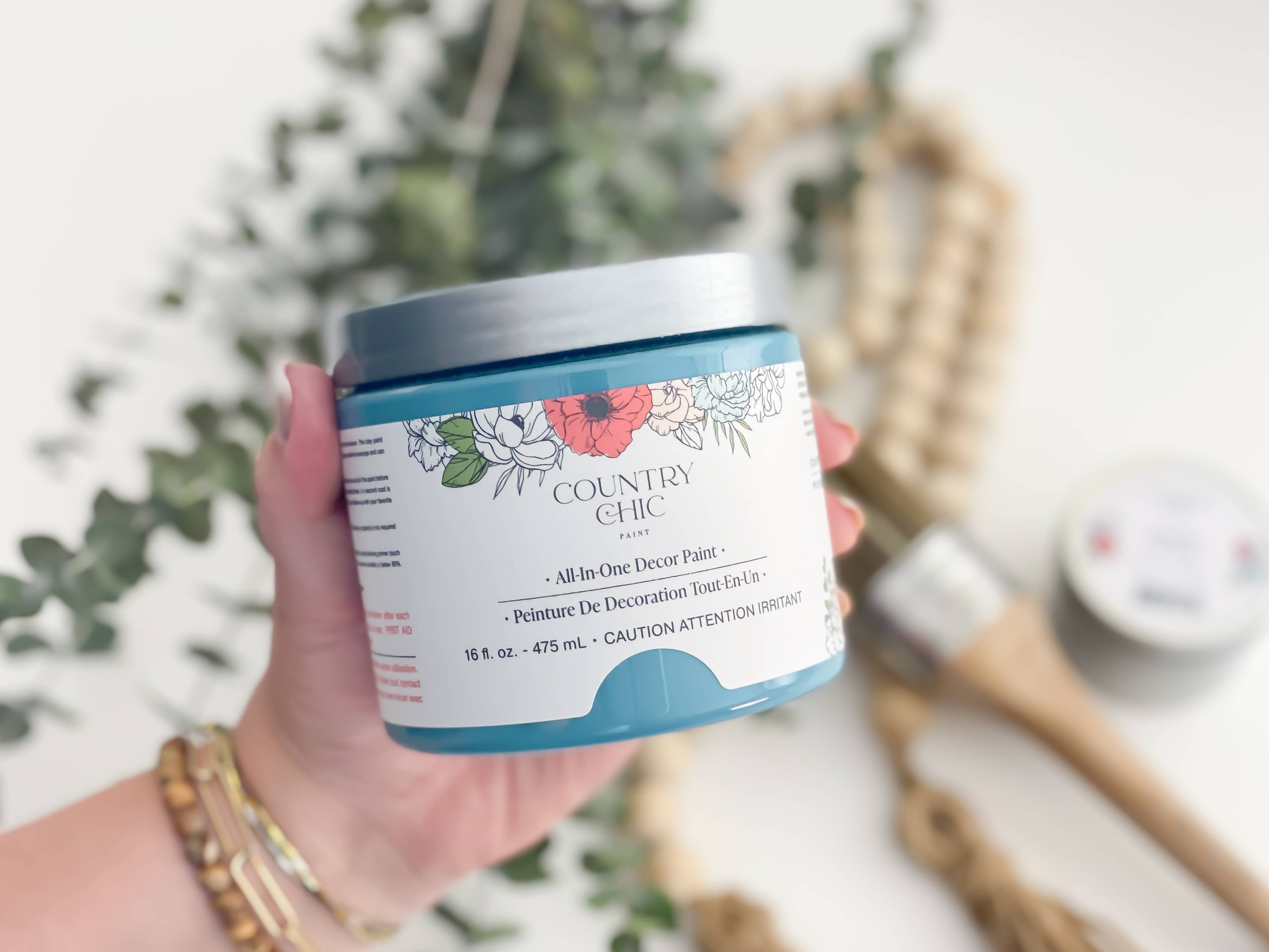 Country Chic Paint - Wholesale Furniture Wax/Paint - Tide Pool - Chalk Style Paint for Furniture & Home Decor10