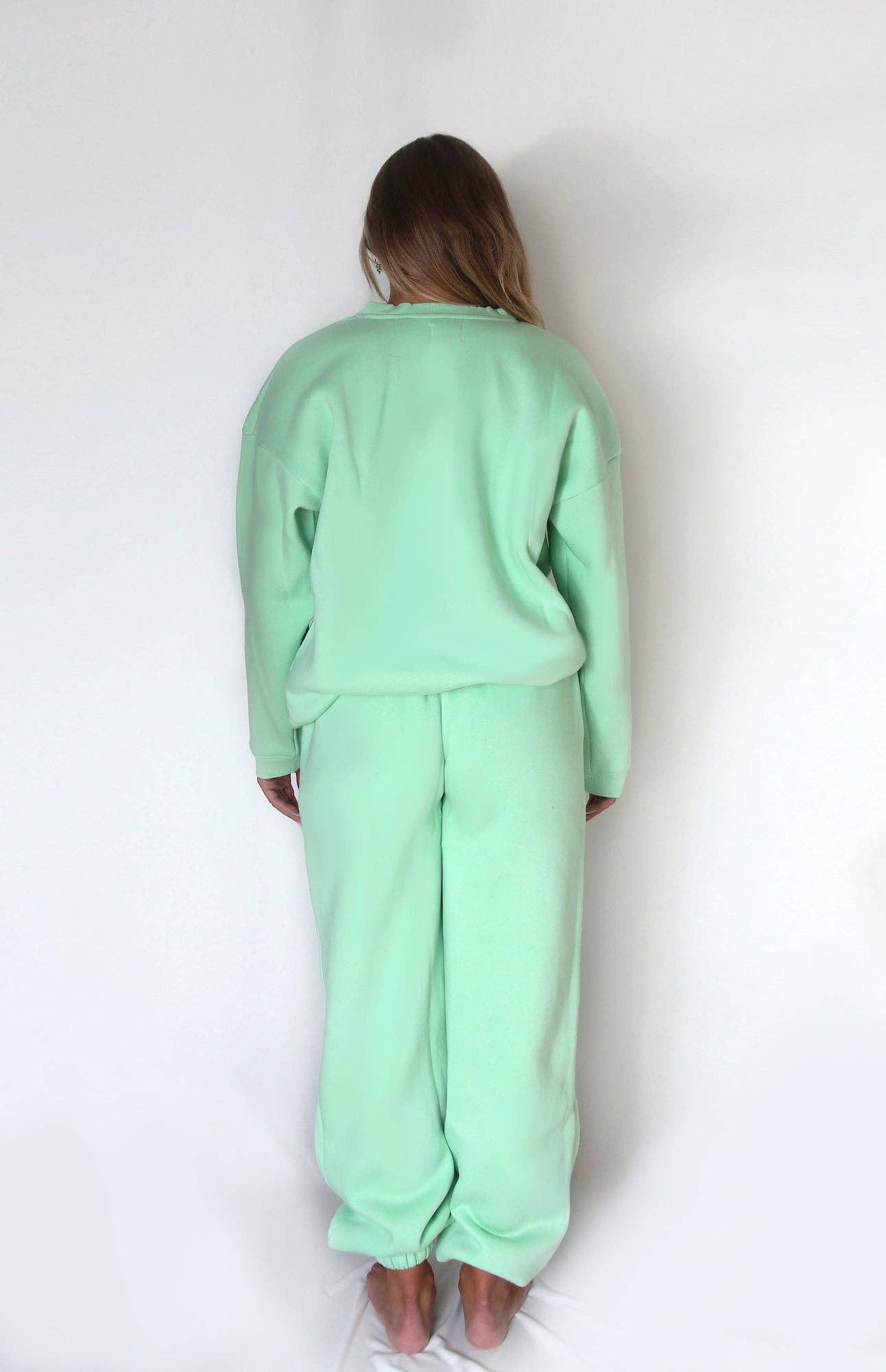 Moist Sweats - Vendita all'ingrosso Pantaloni sportivi/da jogging loungewear - Donna - Pantaloni della tuta — Pastel Green2