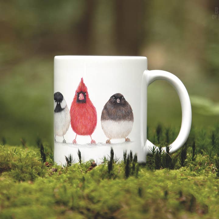 Beast of Paradise - Wholesale Coffee/Tea Cup - Ceramic Mug, North American Birds, Funny Mugs, Animal Mug2