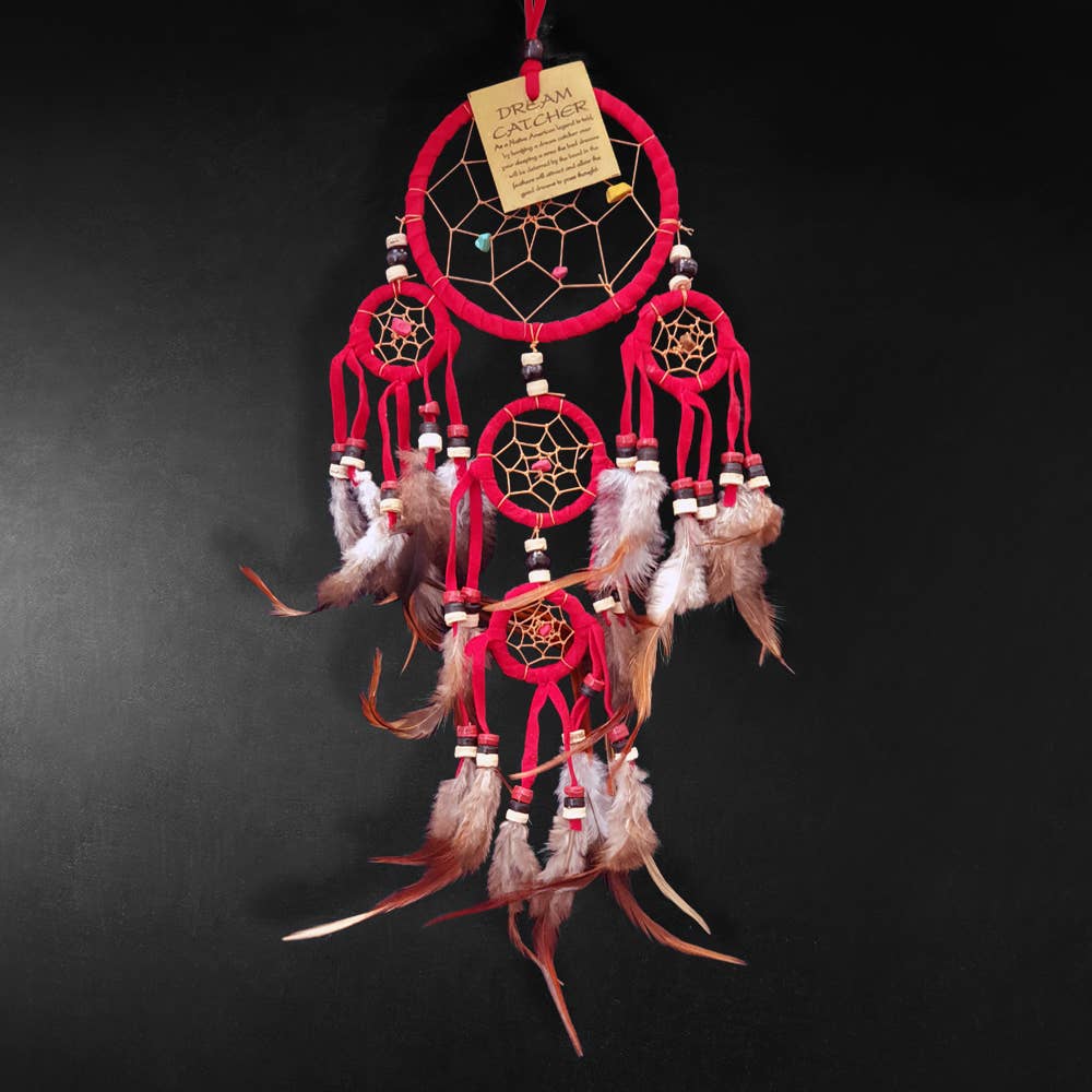 VIE - Wholesale Dream Catcher - Dream Catcher, 9cm Ring with 4 Smaller Rings13