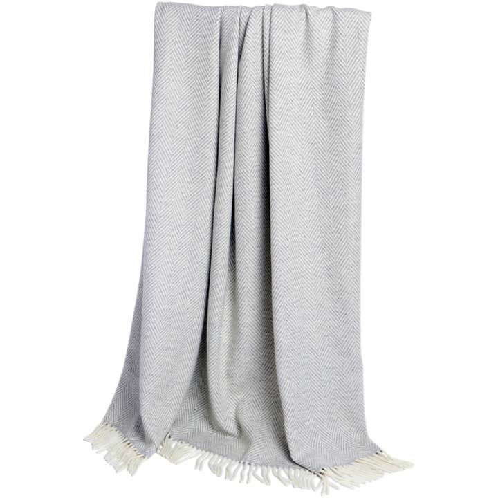 Foxford Clare Island Plaid en Cachemire et Laine d'Agneau pour la vente par FOXFORD