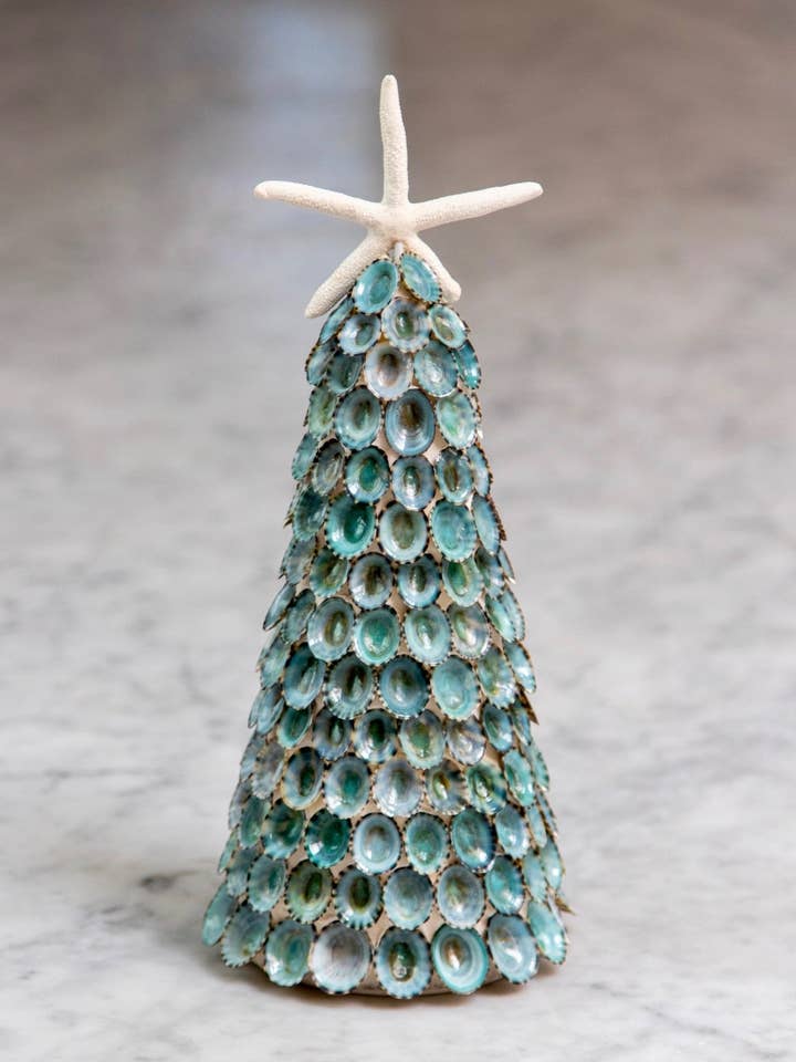 Blue Limpet Tree with Seastar for wholesale by Nate Ricketts Design