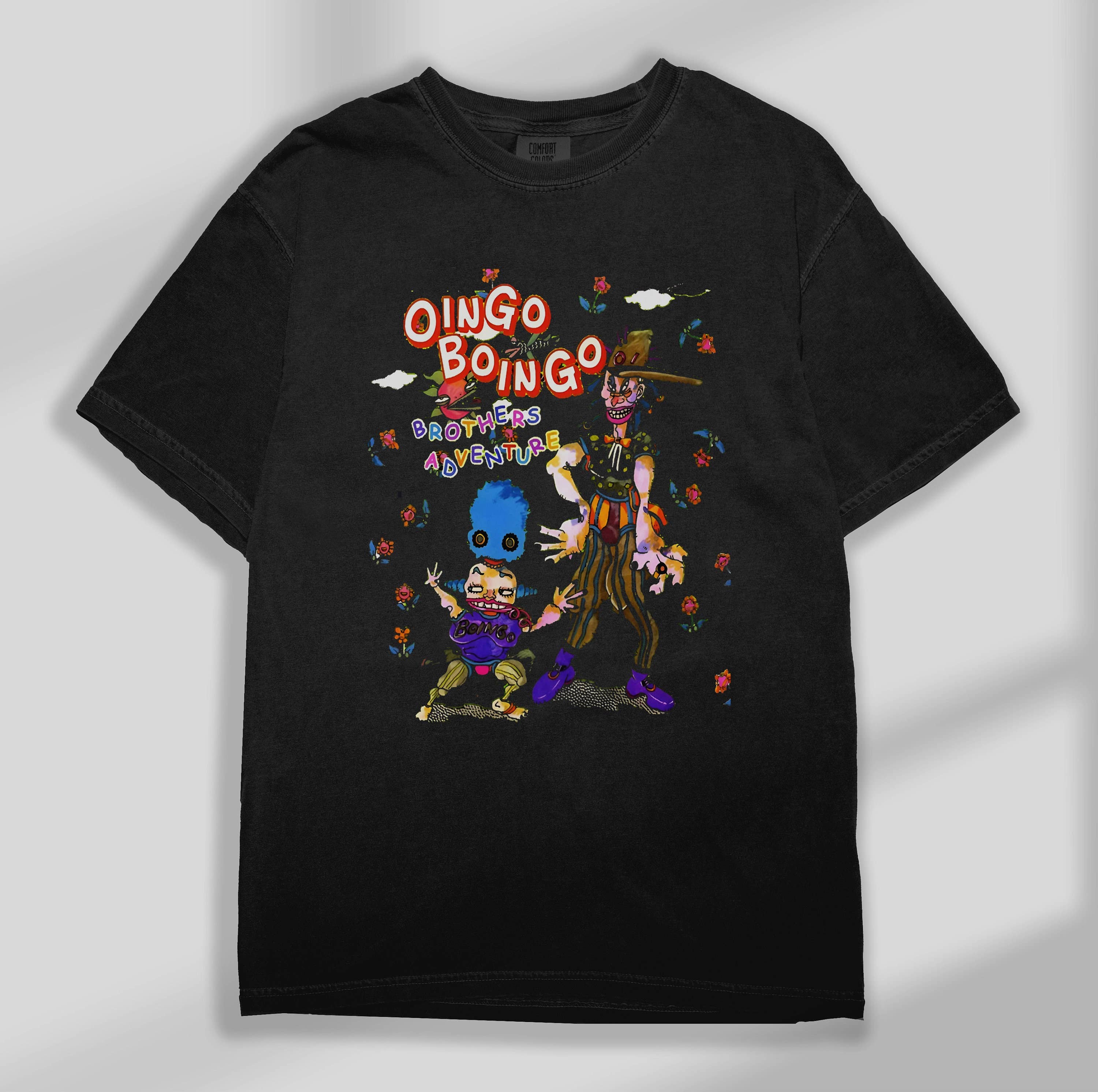 TheKingShirt - Wholesale T-Shirt (Graphic) - Unisex - Vintage Oingo Boingo JoJo's Bizarre Adventure T-Shirt0