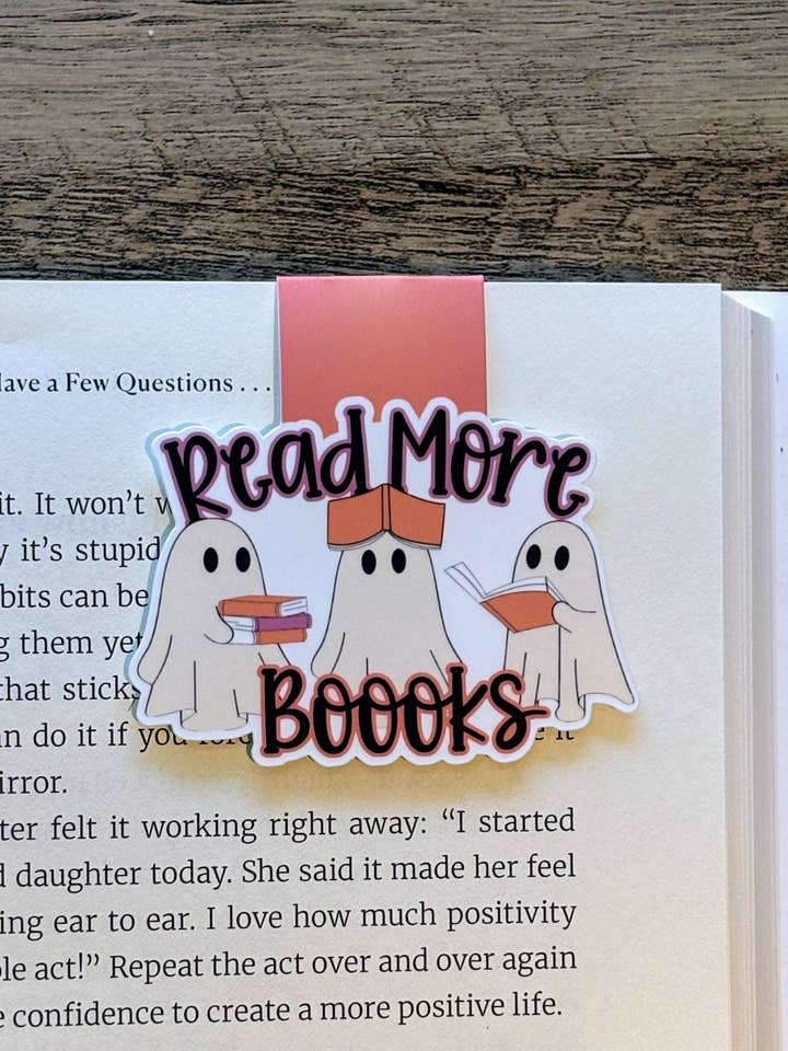 Read more Boooks Magnetic Bookmarks for wholesale by Made with Monday