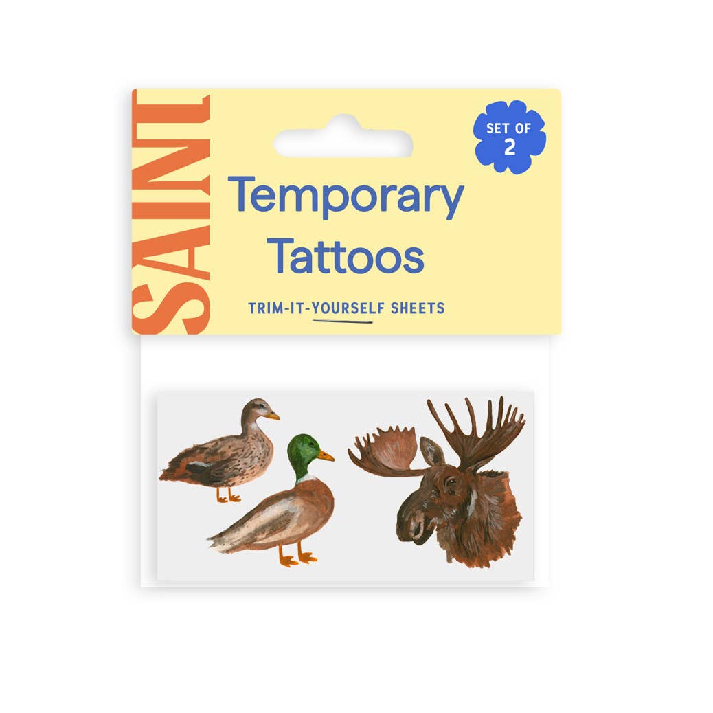 Saint Tattoos - Wholesale Temporary Tattoo - Kids - Little Outdoorsman Temporary Tattoos0