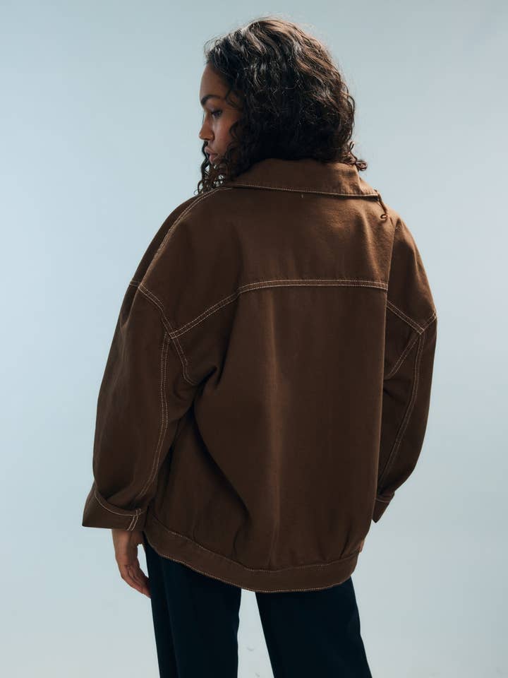 Nitah - Wholesale Jacket - Women's - Brown jacket Tamar1