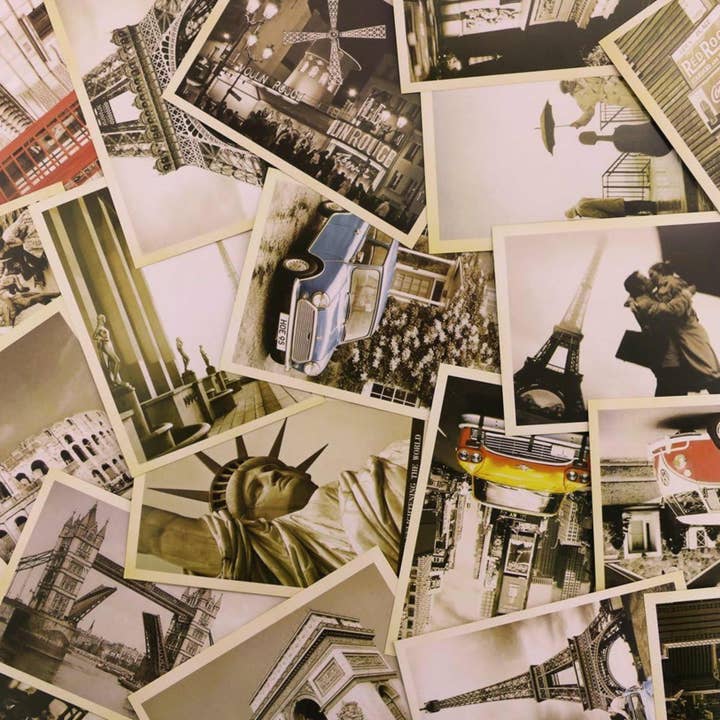 Magnifique Hearts - Vendita all'ingrosso Cartoline - Cartoline multiuso in stile vintage, oggetti da collezione nostalgici5