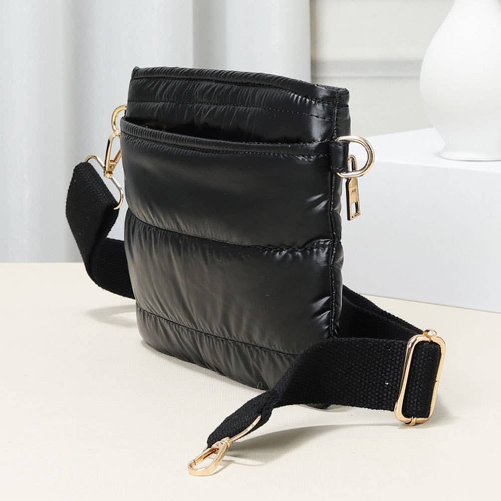 Sensibling Corp. - Vente Sac à bandoulière – femme - Sac à bandoulière Solid Puffer14