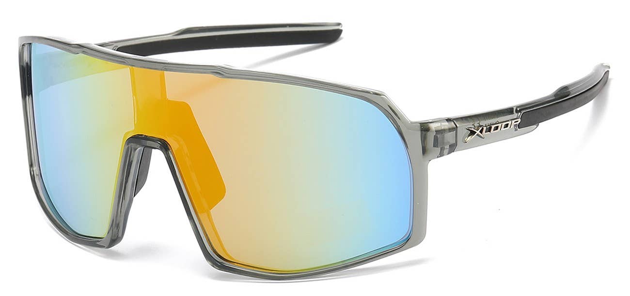 Sunrayzz Imports - Wholesale Sunglasses - Men's - Xloop Sports Wrap Shield Sunglasses x3649-rv3