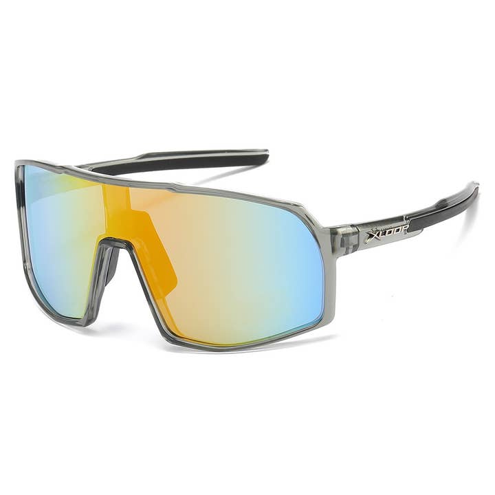 Sunrayzz Imports - Wholesale Sunglasses - Men's - Xloop Sports Wrap Shield Sunglasses x3649-rv3