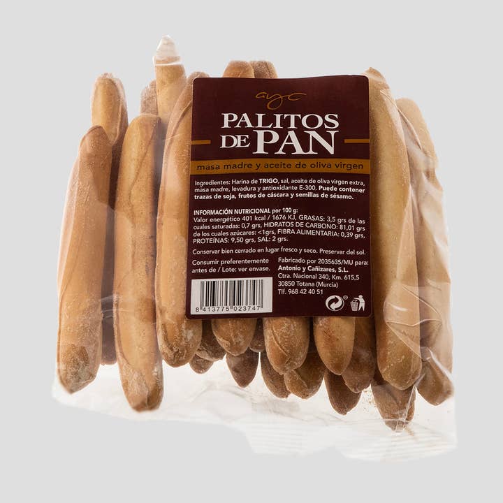 BREADSTICKS (7.5 kg) for wholesale by Comercial Josanco S.L.