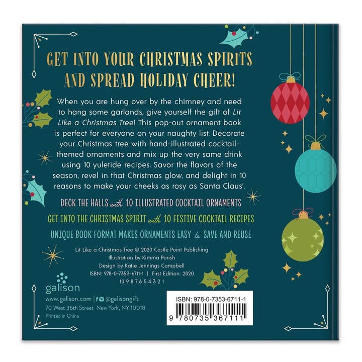 Chronicle Books - Wholesale Preschool Book (3-5) - Lit Like a Christmas Tree Ornament Book5