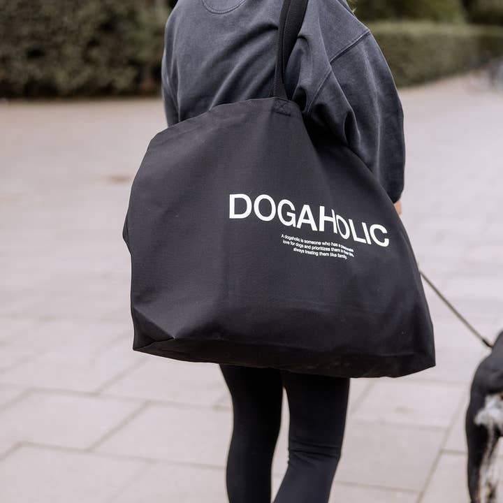 Lieblingspfote – wholesale Bärkasse - Unisex – DOGAHOLIC XXL Shopper Svart1
